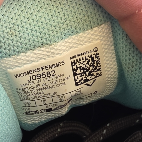 Merrell Gray and Blue Ankle Boots - Picture 7 of 12